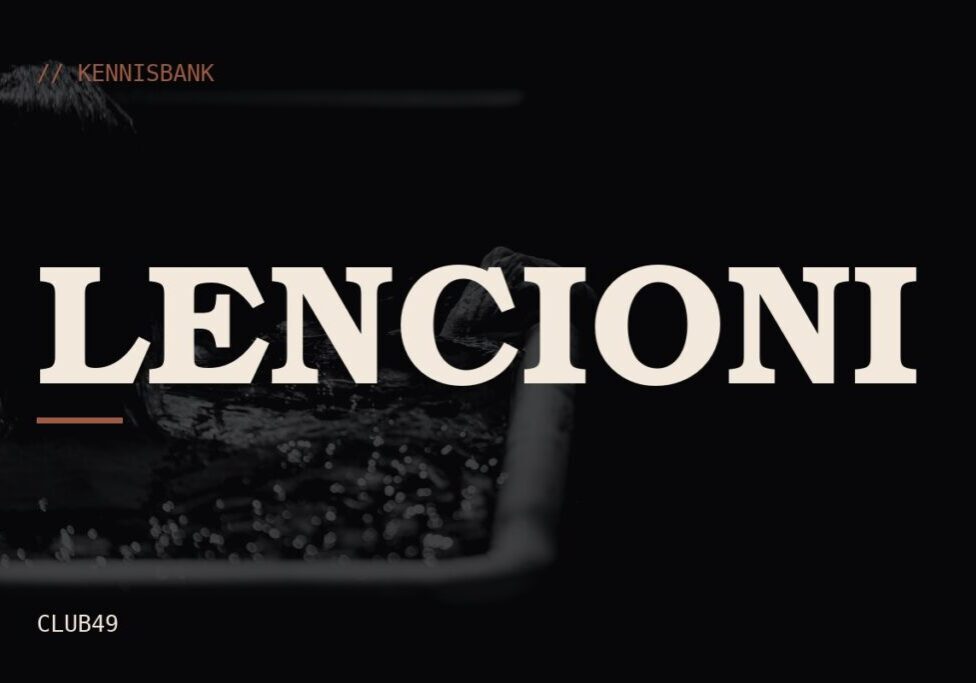 Lencioni: kennisbank van CLUB49
